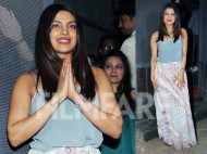 Priyanka Chopra parties with her movie Ventilator's cast and crew