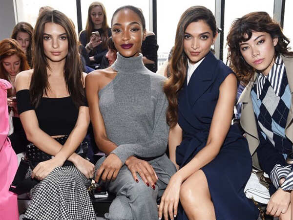 Deepika Padukone was the front row guest at Paris Fashion Week