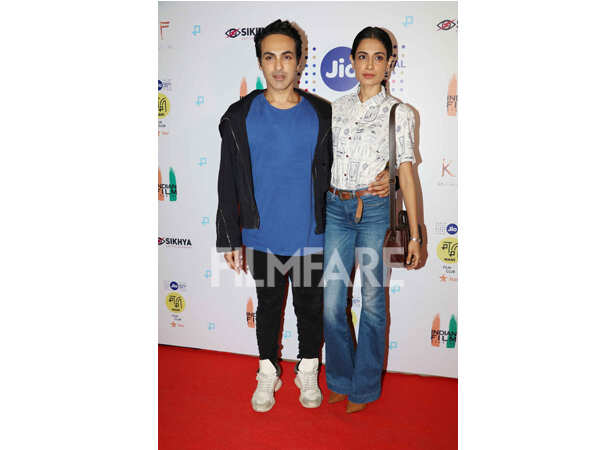 Kalki Koechlin, Sapna Pabbi and Shweta Tripathi attend the screening of