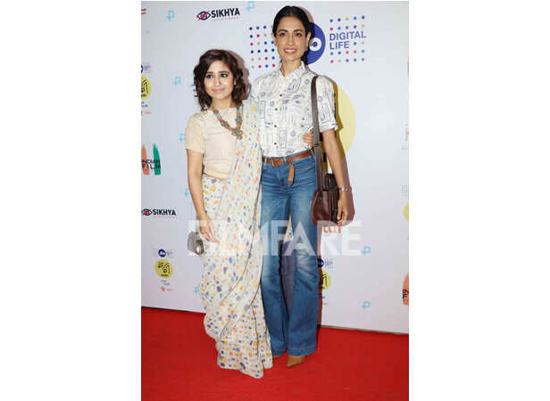 Kalki Koechlin, Sapna Pabbi and Shweta Tripathi attend the screening of