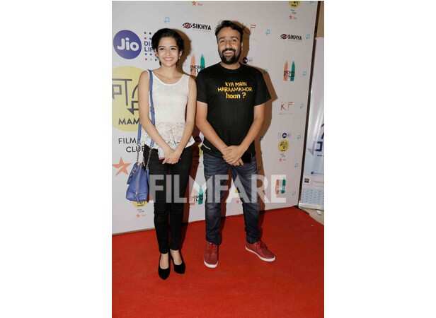 Kalki Koechlin, Sapna Pabbi and Shweta Tripathi attend the screening of