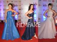 Saiyami Kher, Urvashi Rautela and Evelyn Sharma look like princesses at the Jio Filmfare Awards