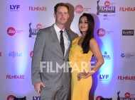 Preity Zinta and Gene Goodenough make their first red carpet appearance together at the Jio Filmfare Awards