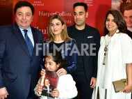 Rishi Kapoor launches his biography Khullam Khulla with Neetu Kapoor and Riddhima Kapoor Sahani