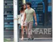 Tiger Shroff and Disha Patani look adorable as they hold their hands