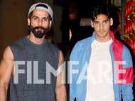 In photos: Shahid Kapoor and Ahan Shetty’s casual style file