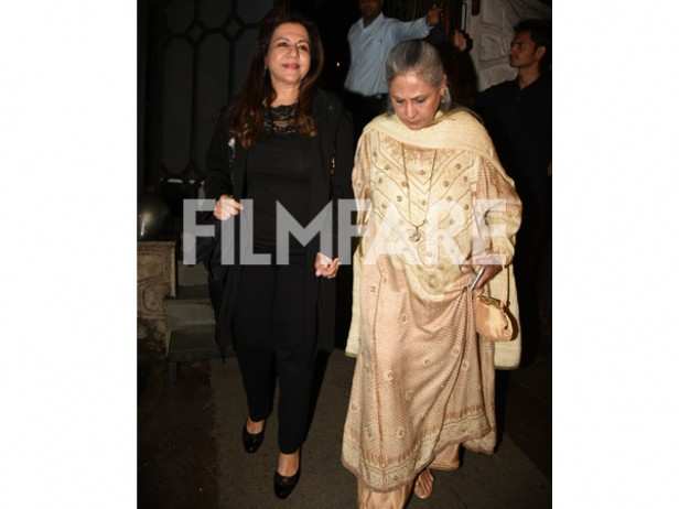 Karuna Dhawan and Jaya Bhaduri Bachchan