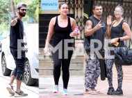 Shahid Kapoor, Kareena Kapoor Khan, Bipasha Basu and Karan Singh Grover snapped at the gym
