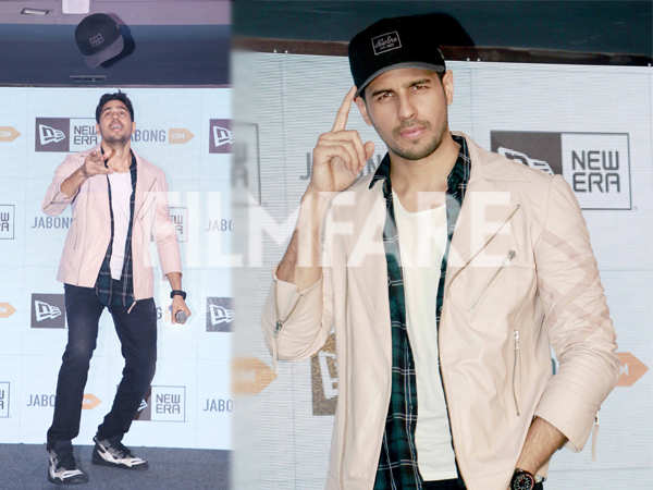 Sidharth Malhotra launches New Era Cap headwear on Jabong