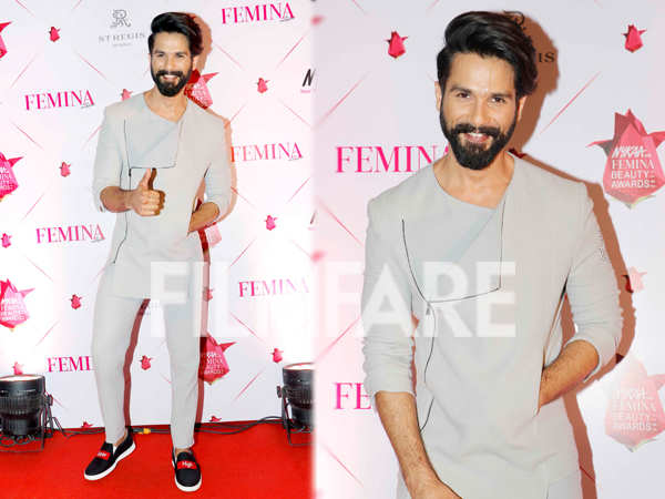 Shahid Kapoor plays it cool at the #NFBA2017