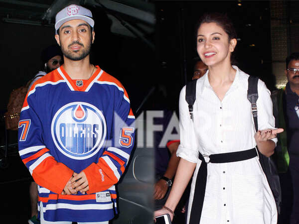 Airport Diaries: Phillauri Pair Anushka Sharma & Diljit Dosanjh Spotted