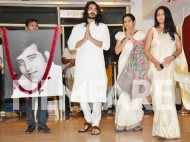 Vinod Khanna’s family step out for the shutterbugs at the actor’s prayer meet