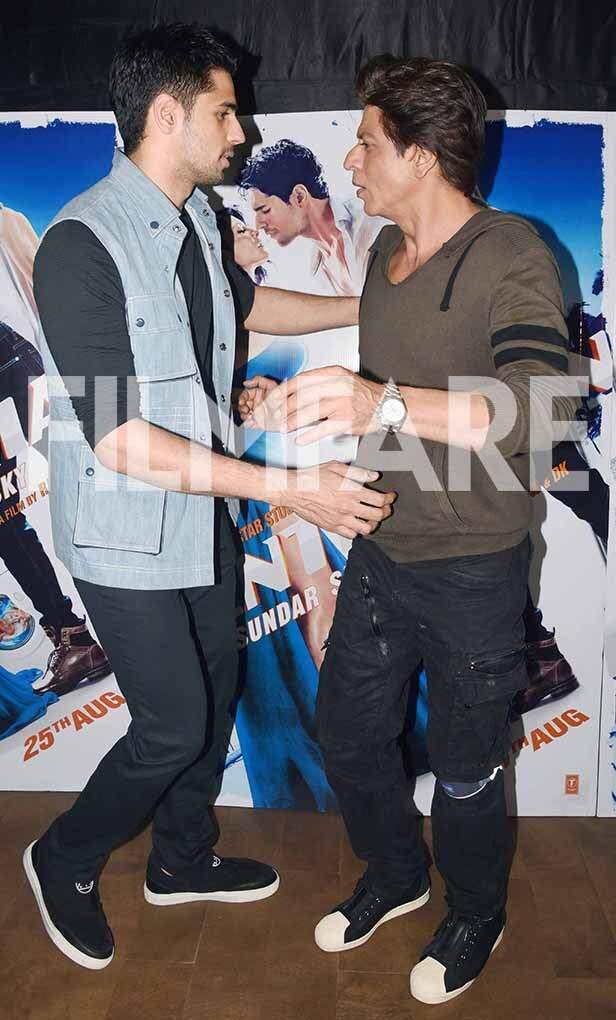 A Gentleman Special Screening Shah Rukh Khan Karan Johar Aditya Roy Kapur And Other Celebs