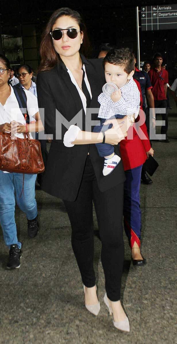 Kareena Kapoor Khan and Taimur Ali Khan