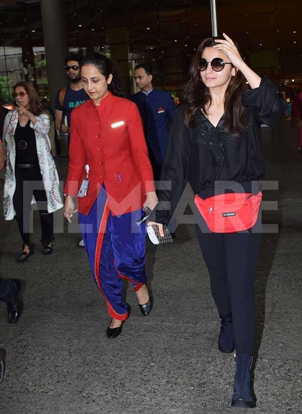 Alia Bhatt and Dimple Kapadia return from Brahmastra’s Bulgaria shoot ...