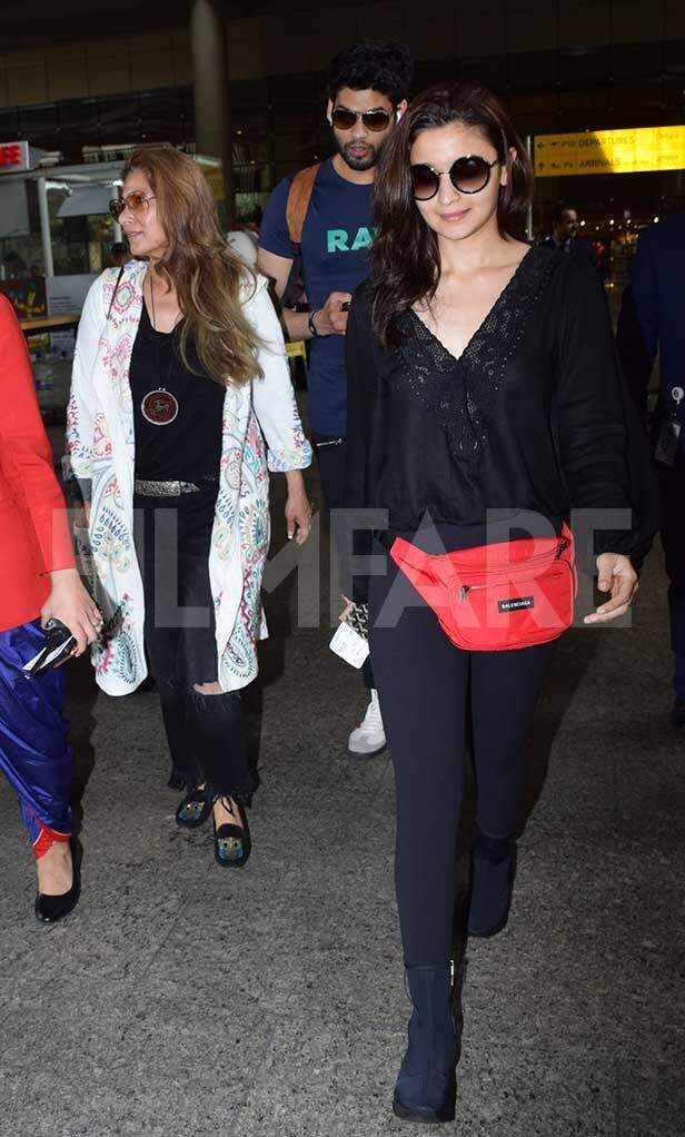 Alia Bhatt and Dimple Kapadia return from Brahmastra’s Bulgaria shoot ...