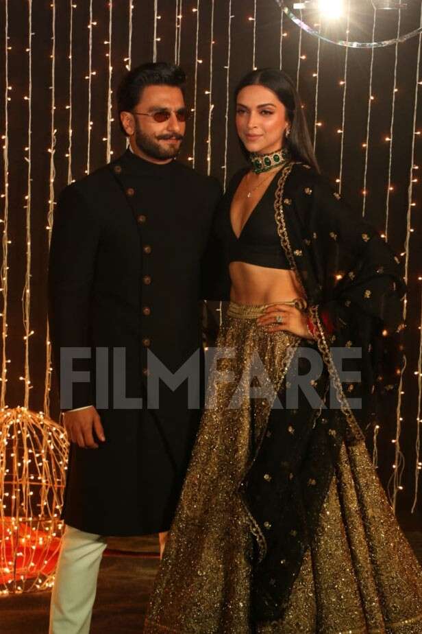 Ranveer Singh and Deepika Padukone steal the show at Nickyanka reception