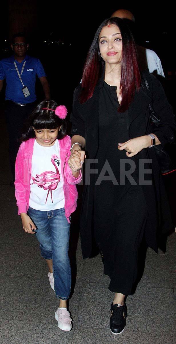 Aishwarya Rai Bachchan and Aaradhya Bachchan jet set to Paris ...