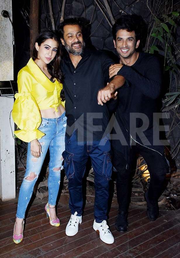 Sushant Singh Rajput and Sara Ali Khan party in style | Filmfare.com