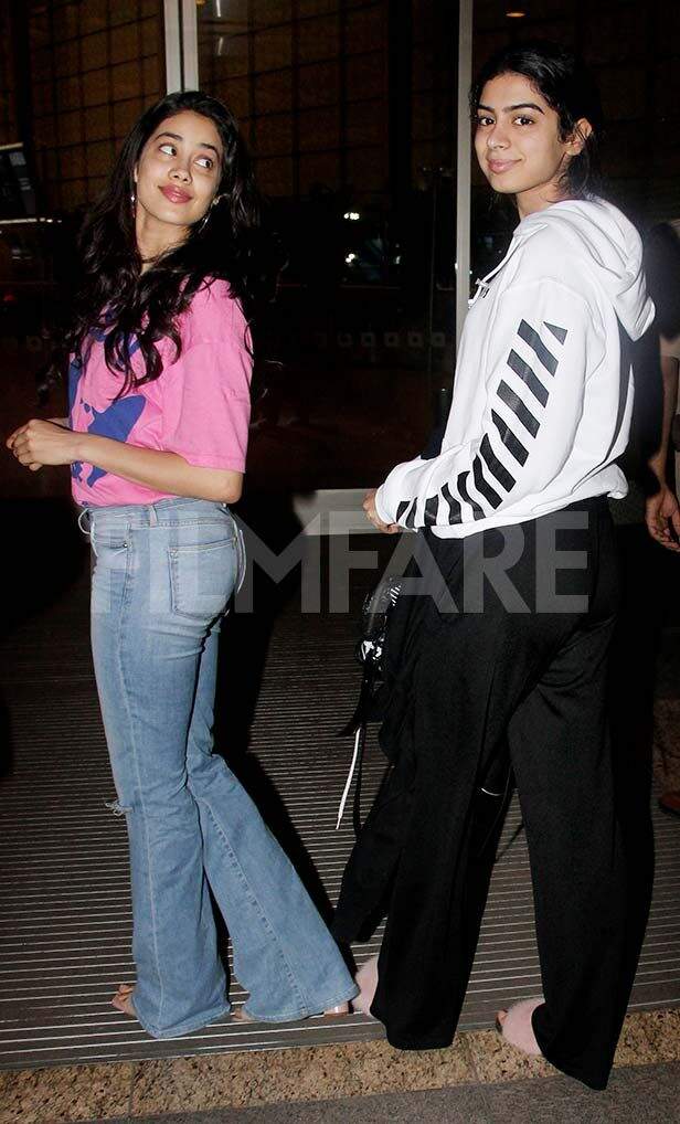 Janhvi Kapoor And Khushi Kapoor Take Time Off From Mumbai 