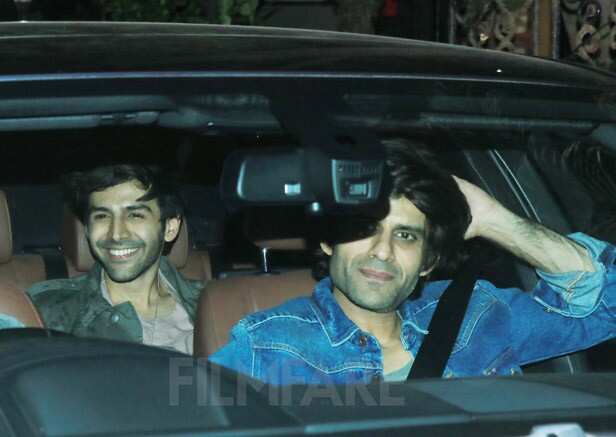 Malaika Arora, Kartik Aaryan, Ananya Panday Party Together | Filmfare.com