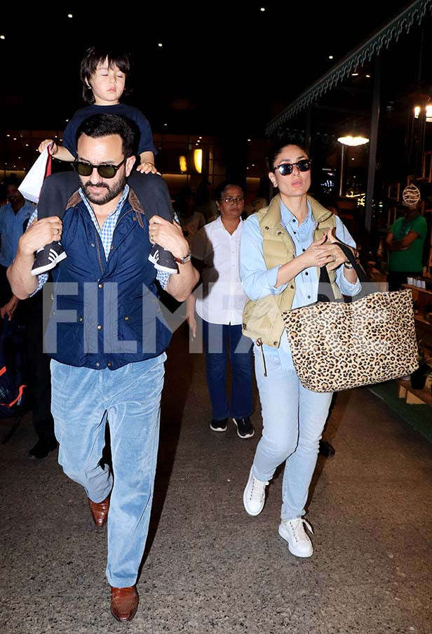 The Pataudis make a stylish return to Mumbai | Filmfare.com