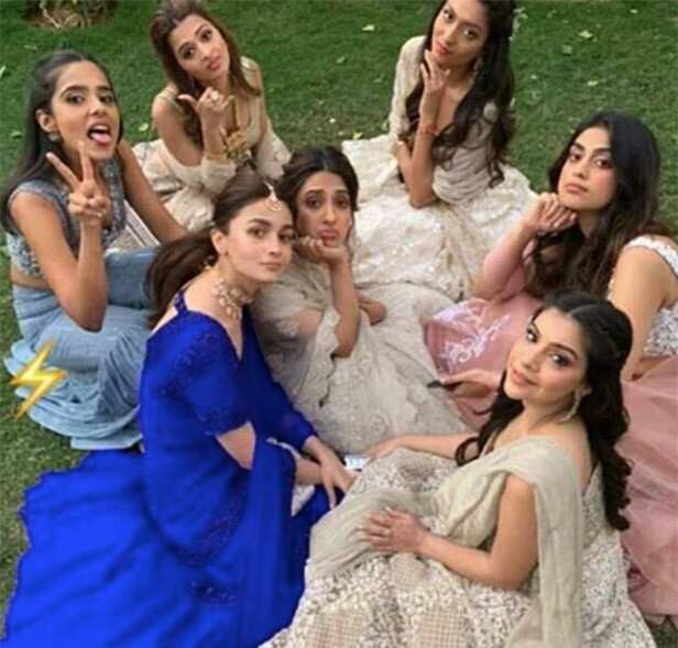 All the pictures of bridesmaid Alia Bhatt from her friend’s wedding ...