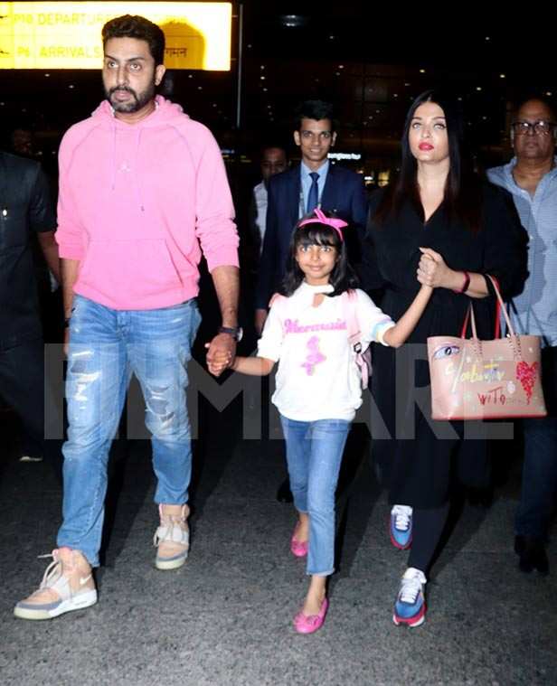 Aishwarya Rai Bachchan in London for Chime for Change: Spotted Shopping  with Husband Abhishek and Daughter Aaradhya