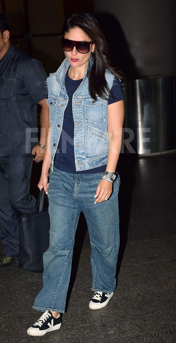 Kurta Pajamas With Leather Jacket? Kareena Kapoor Makes It Happen