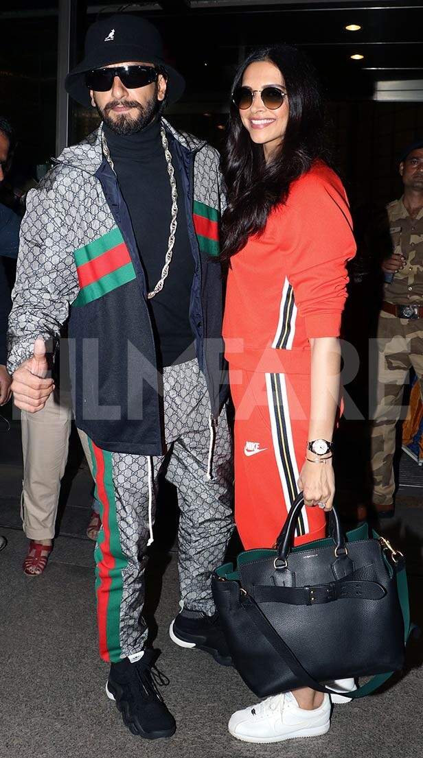 In Photos: Ranveer Singh And Deepika Padukone Head To London 