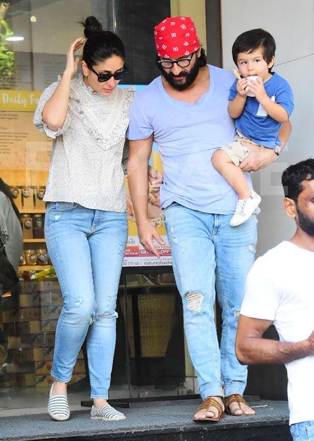  Kareena Kapoor Khan, Saif Ali Khan, Taimur Ali Khan 