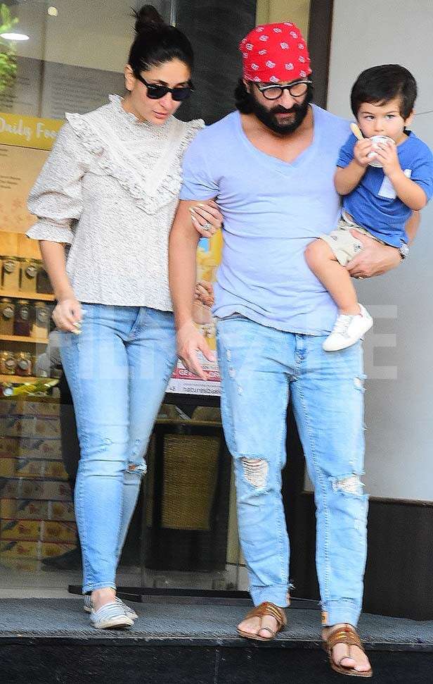   Kareena Kapoor Khan, Saif Ali Khan, Taimour Ali Khan 