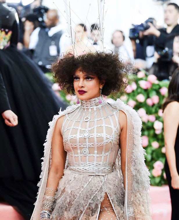 Priyanka Chopra and Nick Jonas Wore Sparkling Dior to 2019 Met Gala