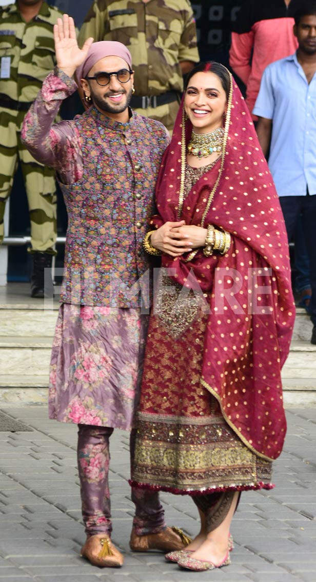 Deepika Padukone And Ranveer Singh Seek Blessings At Golden Temple