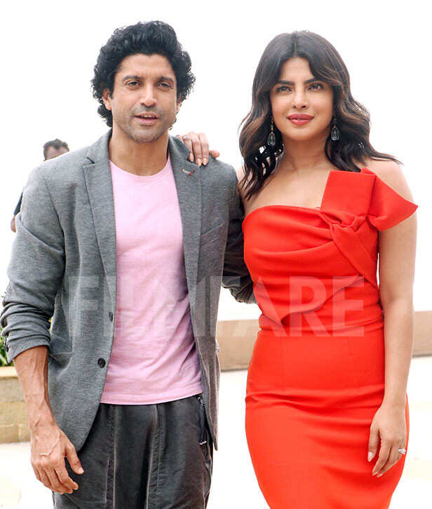 Priyanka Chopra and Farhan Akhtar continue promoting The Sky Is Pink