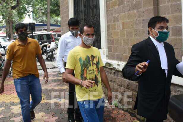 Photos: Sushant Singh Rajput’s cook arrives at the ED office | Filmfare.com