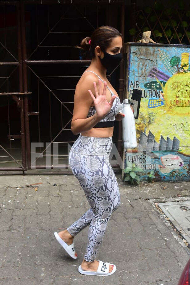 Photos Malaika Arora Snapped Post A Workout Session