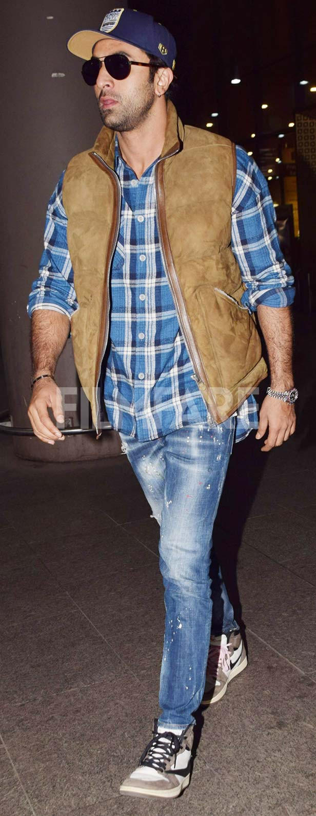 Pepe Jeans London - Ranbir Kapoor has struck all the right fashion chords  dressed in a blue plaid shirt & distressed denims. You can now recreate his  look from our latest #AutumnWinter