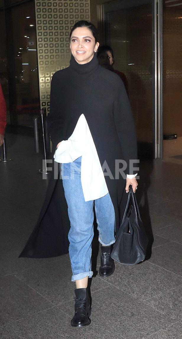 Deepika Padukone Returns To The Bay After Promoting Chhapaak In The ...