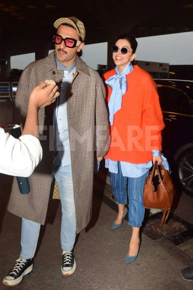 Spotted: Deepika Padukone and Ranveer Singh jet off to Lucknow ...