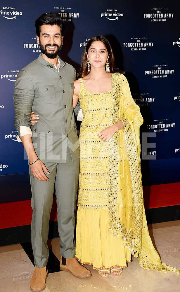 Katrina Kaif and Vicky Kaushal snapped at the launch of Sunny Kaushal’s