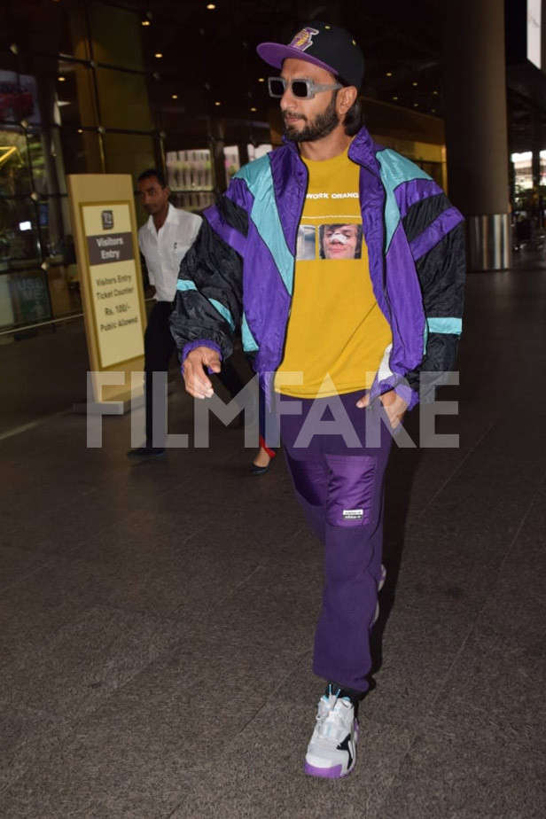 Deepika Padukone Flaunts Jacket With Ranveer Singh's Pic As She