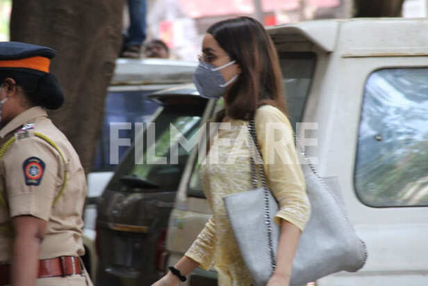 Photos: Shraddha Kapoor reaches the NCB house | Filmfare.com