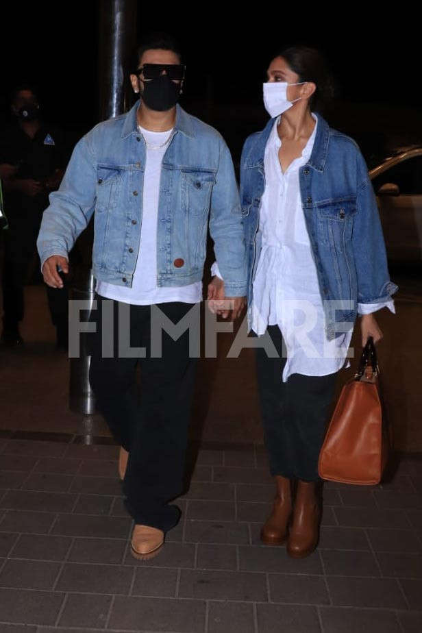 4 times Deepika Padukone created airport couple gear moments alongside Ranveer  Singh