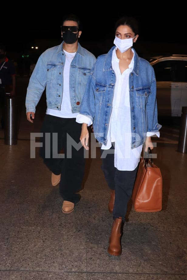 4 times Deepika Padukone created airport couple gear moments alongside Ranveer  Singh