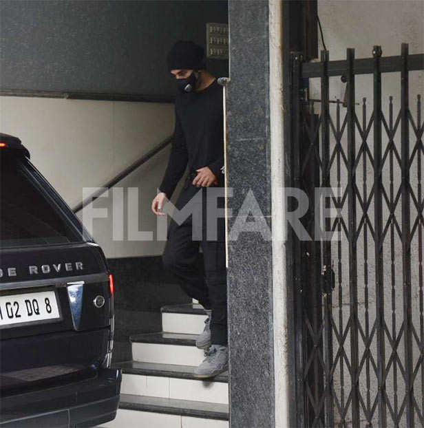 Ranbir Kapoor Dons His Favourite All-Black Look For A Surprise