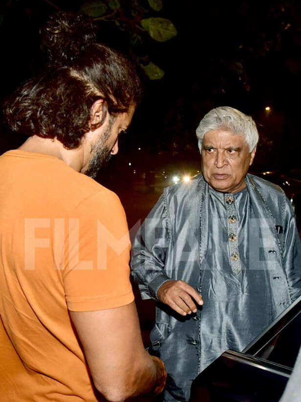 Farhan Akhtar, Javed Akhtar