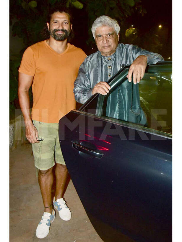Farhan Akhtar, Javed Akhtar