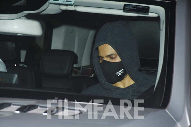 , Varun Dhawan clicked post a late-night workout session,