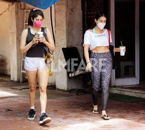 Janhvi Kapoor, Sara Ali Khan